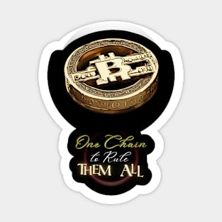 Crypto Bitcoin Sticker